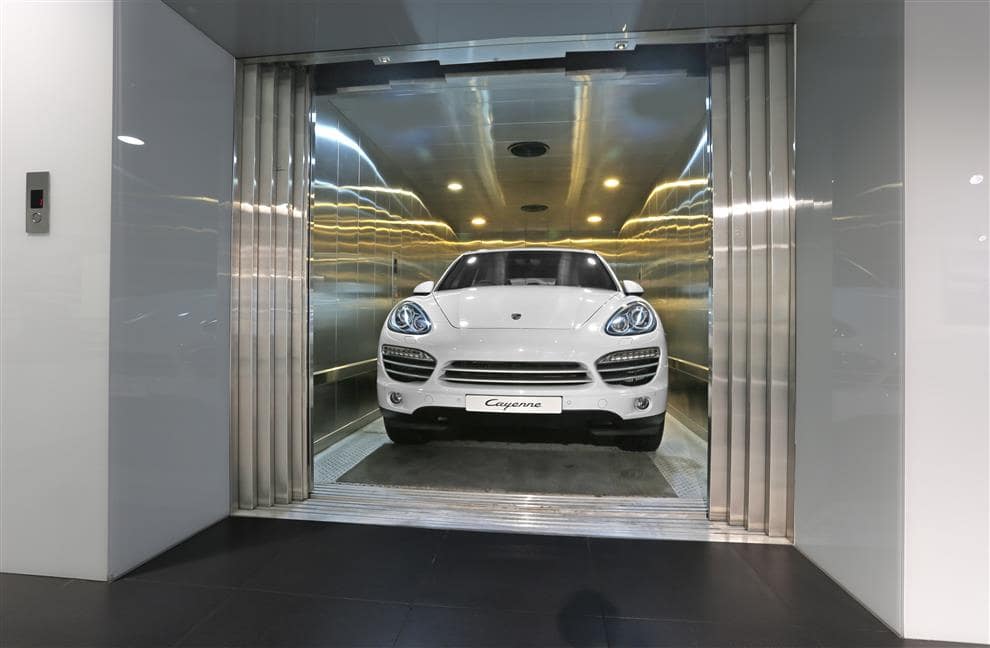 Thang Máy Tải Ô Tô Tải Trọng 3000Kg – 5000Kg